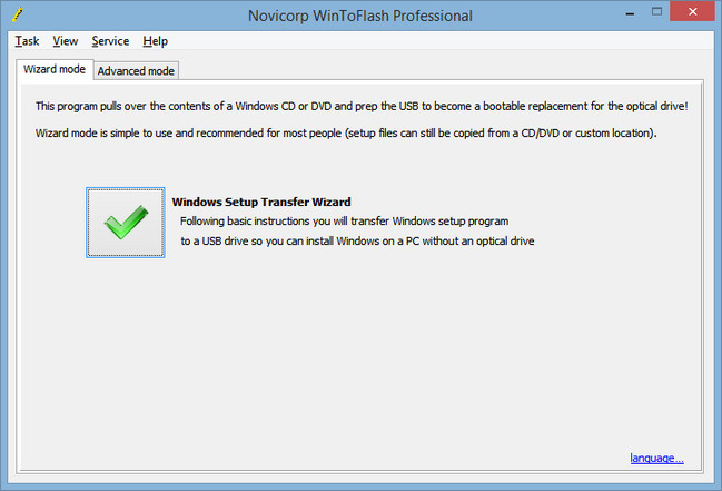 Novicorp WinToFlash Professional Crack 1.15.0032 License Key Latest